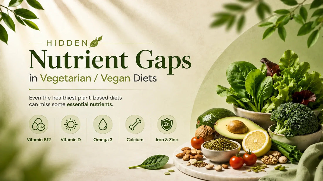 The Hidden Nutrient Gaps in Vegetarian Vegan Diets